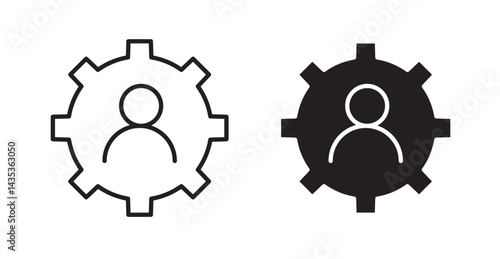 Soft skills icons. Vector isolated elements concept