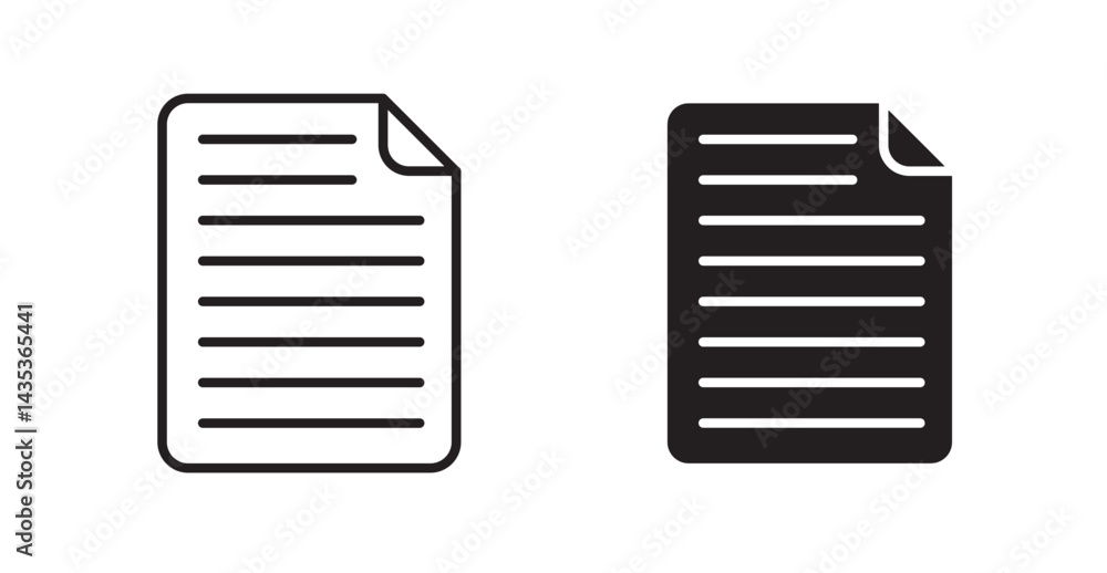 Notes icons. Vector isolated elements concept Notes icons. Vector isolated elements concept