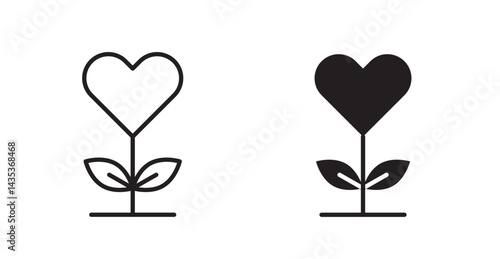 Gratitude icons. Vector isolated elements concept