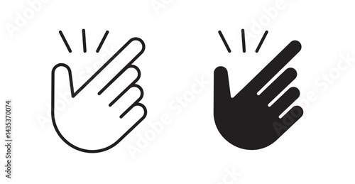 Easy to use icons. Vector isolated elements concept