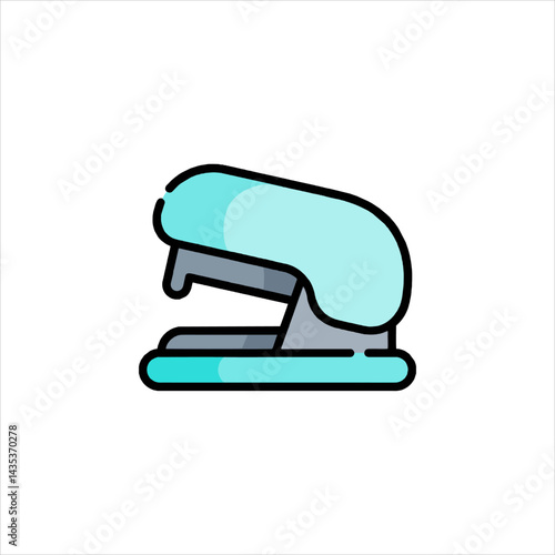stapler isolated on white