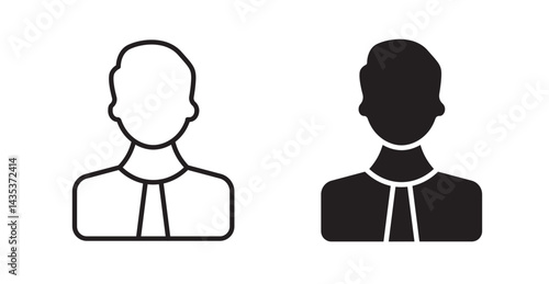 Businessman icons. Vector isolated elements concept