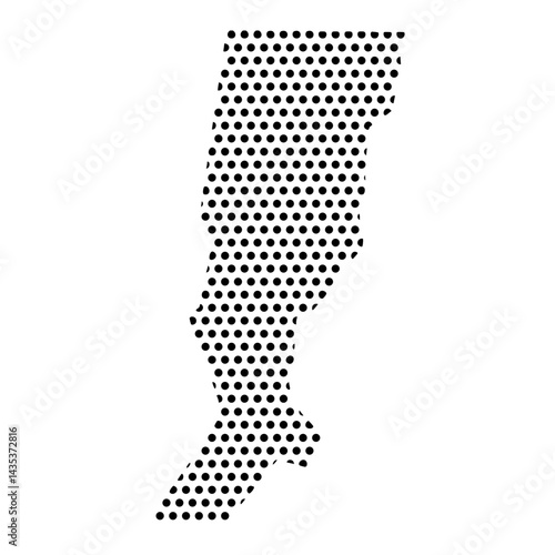 Santa fe Argentina province map set