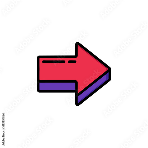red arrow icon