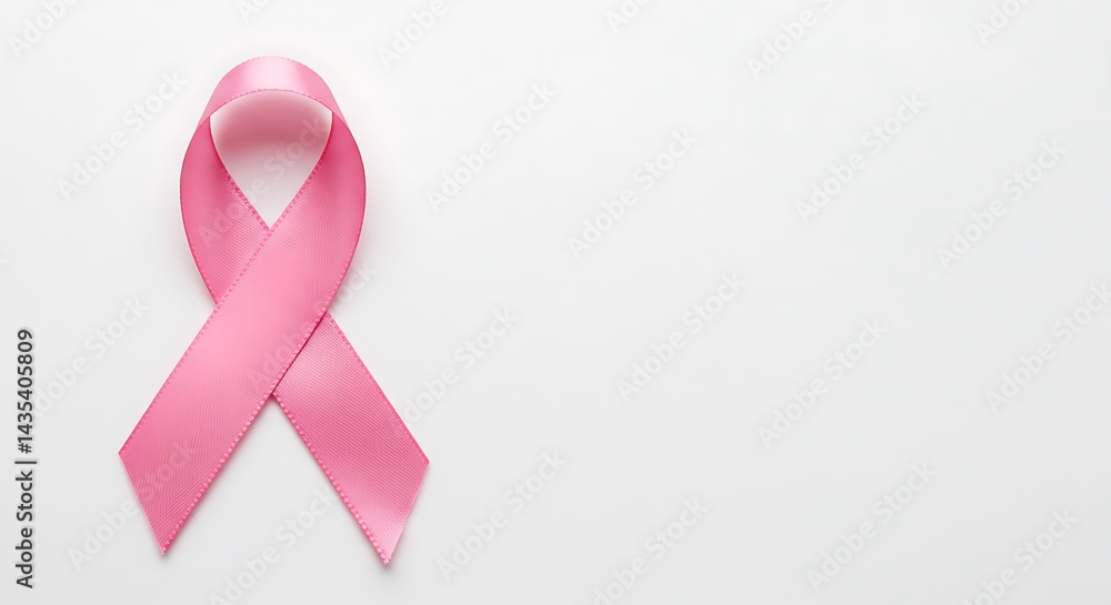 Pink Ribbon: A Symbol of Hope AI Generated Pink Ribbon: A Symbol of Hope AI Generated