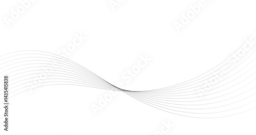 particles lines on empty background with empty space for insert element