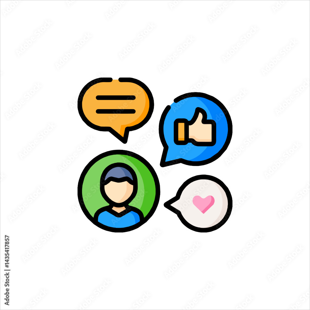 social network icon social network icon