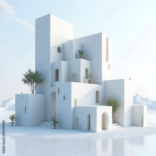 Obraz na płótnie santorini island greece w salonie