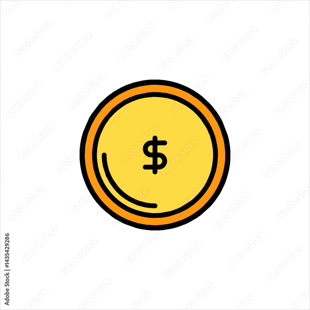 euro coin vector illustration euro coin vector illustration
