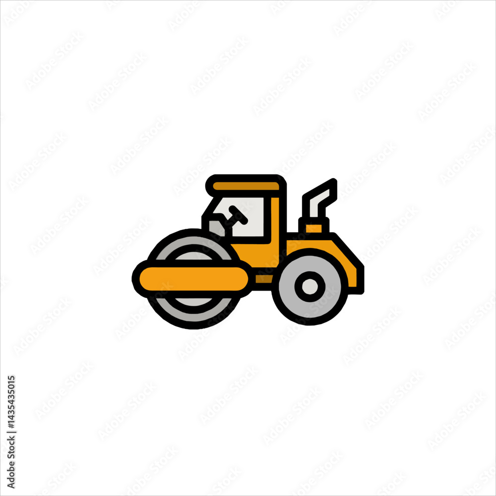 tractor isolated on white tractor isolated on white
