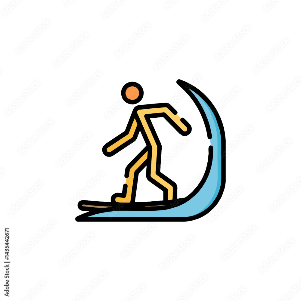 Obraz premium pedestrian crossing sign