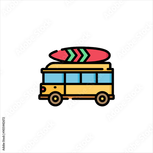 school bus vector