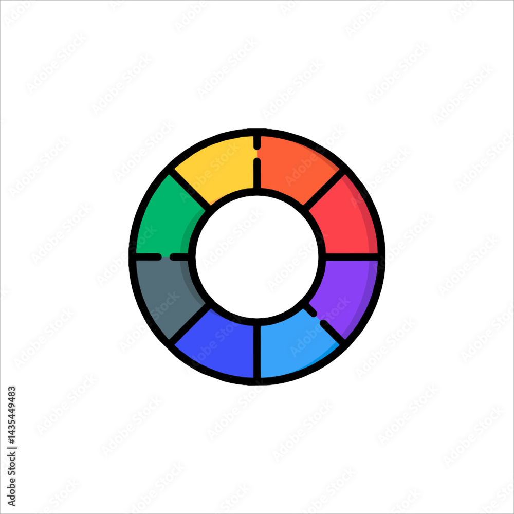 abstract circle icon abstract circle icon