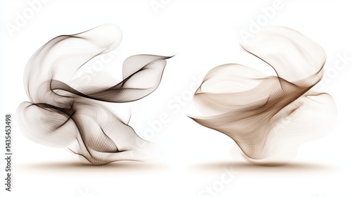 Abstract Art: Two Opposing Emotions