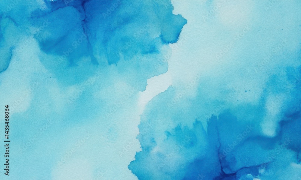 A close-up of a watercolor painting depicting a person riding a surfboard, perfect for use in illustrations and designs related to sports, adventure, or relaxation