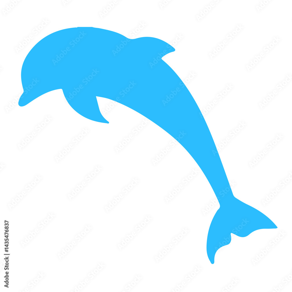 Fototapeta premium dolphin vector illustration
