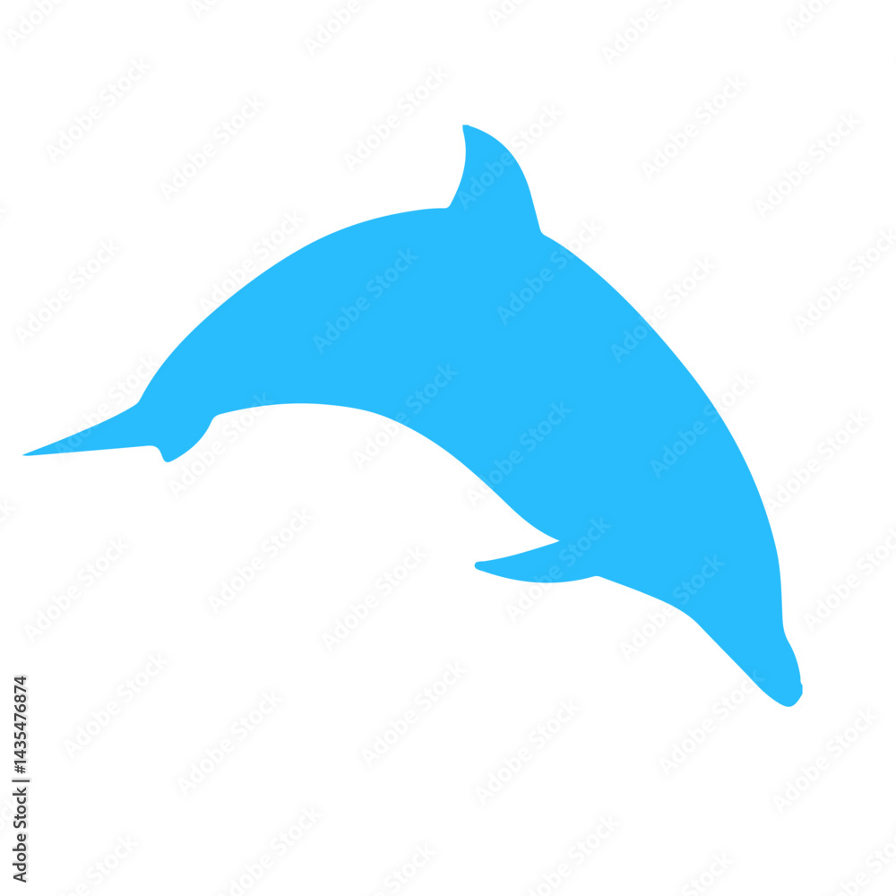 Fototapeta premium dolphin vector illustration