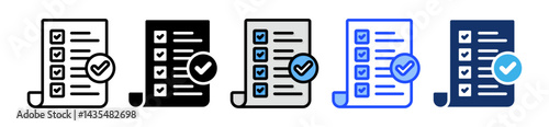 Sla Icon Collection With Multiple Styles