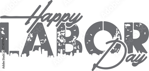 Labour Day Typography  Vector Art and Graphics 