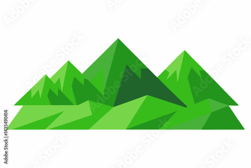 Free Download mountain landscape vector illustration - GFXLoad