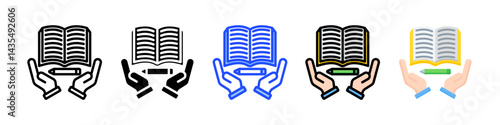 Learning Resources Icon Collection With Multiple Styles