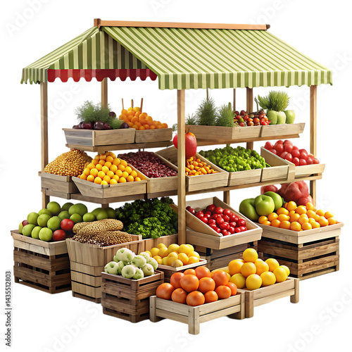 fruit and vegetable market