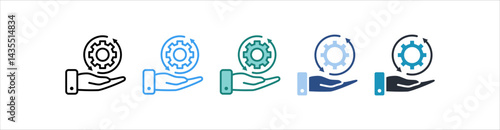 Responsibility Icon In Different Style Vector