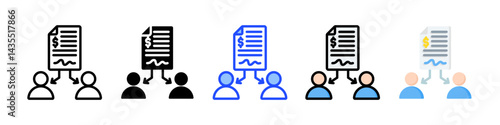 Inheritance Icon Collection With Multiple Styles