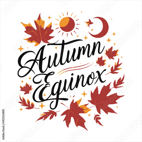 1Autumn Equinox Calligraphy with Fall Leaves and Sun,
2.	Elegant Autumn Equinox Typography with Seasonal Elements
3.	Handwritten Autumn Equinox Script with Maple Leaves.
