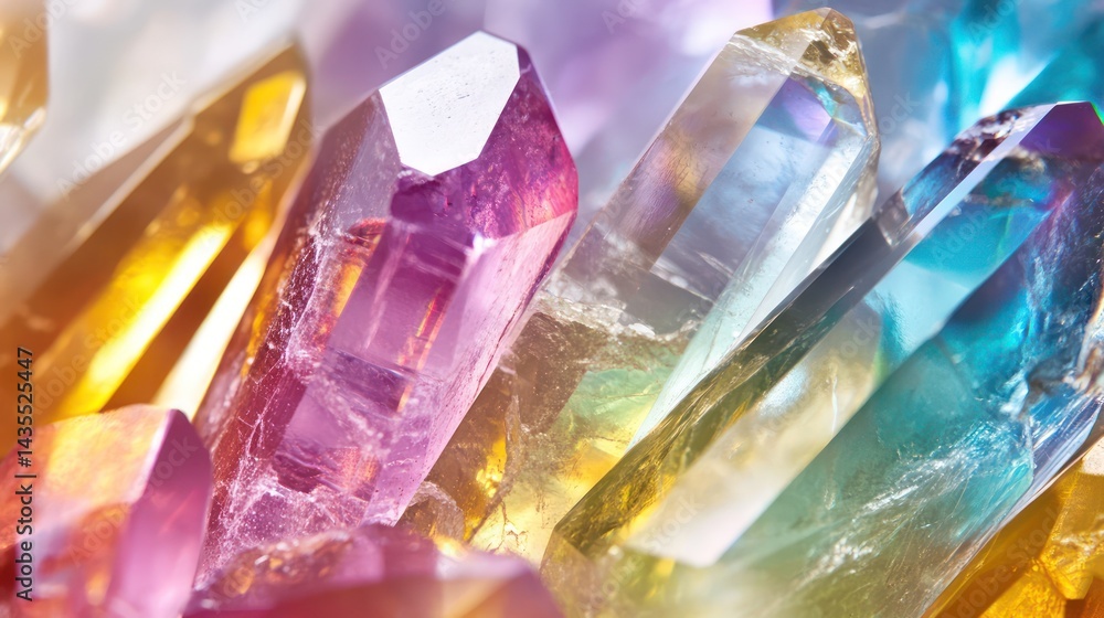 Luminous Prismatic Glass Texture Luminous Prismatic Glass Texture
