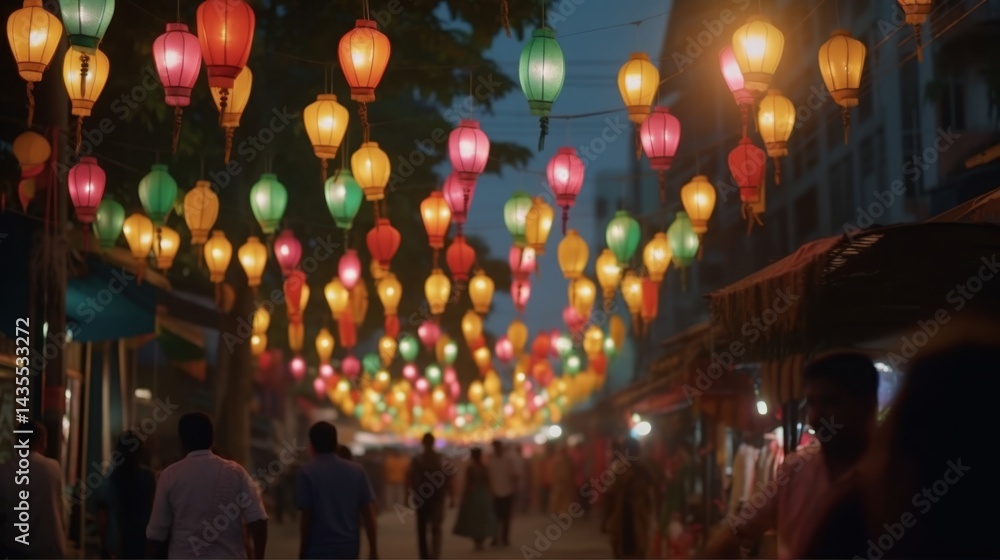 Bokeh night cityscape vibrant colorful lights Bokeh night cityscape vibrant colorful lights