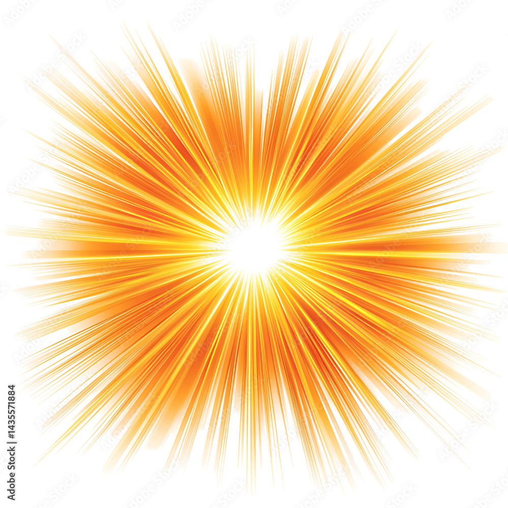 Bright Orange Burst of Energy Abstract Art Design, Bright Orange Burst of Energy Abstract Art Design,