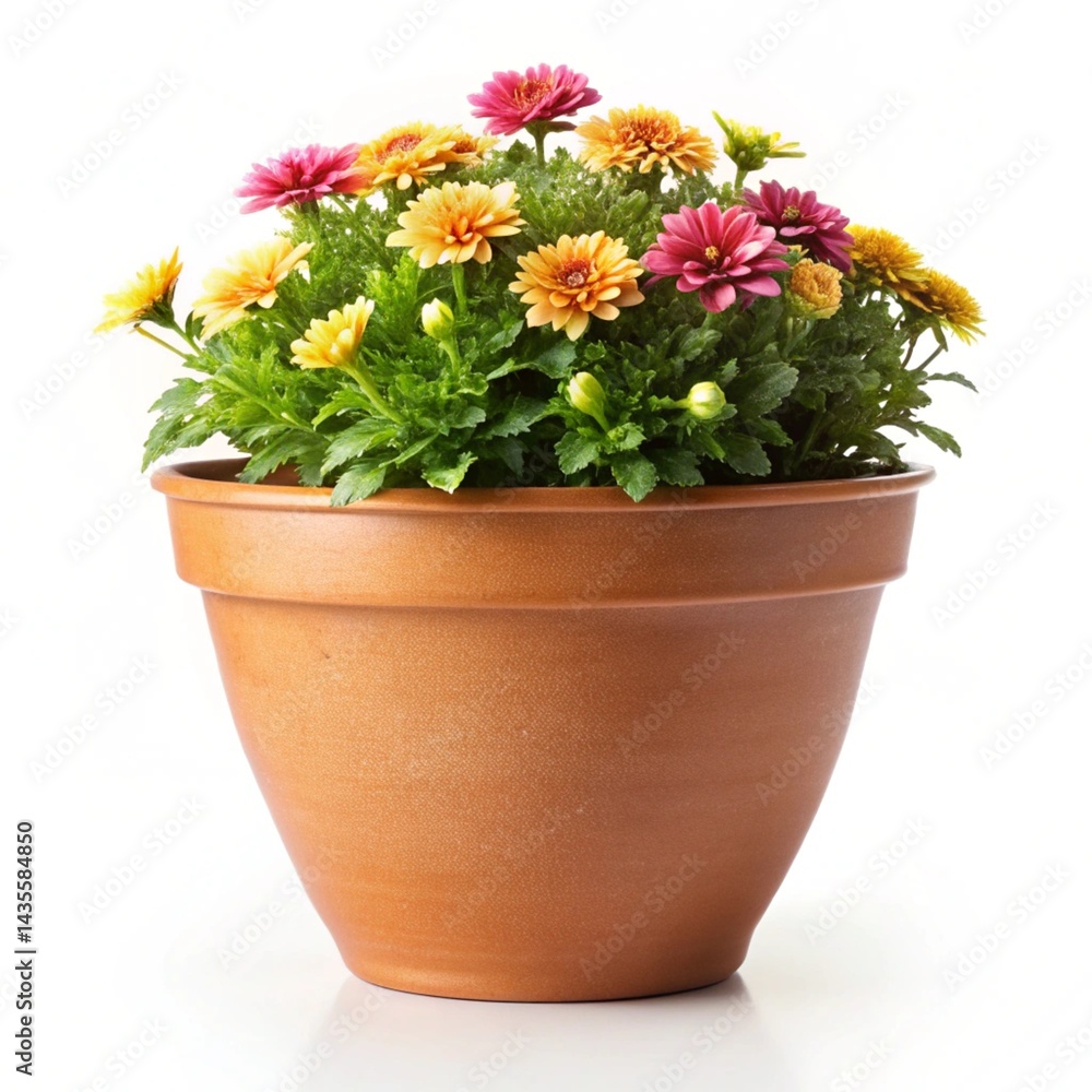 Fototapeta premium flowers in a pot