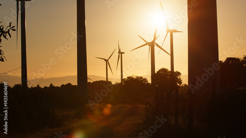 The Light Over The Renewable Energy Production 