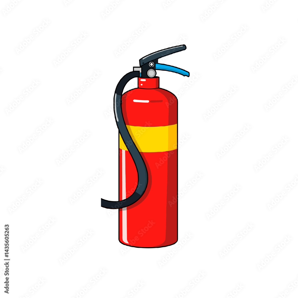 Obraz premium Fire Extinguisher Alternative Design vector illustration