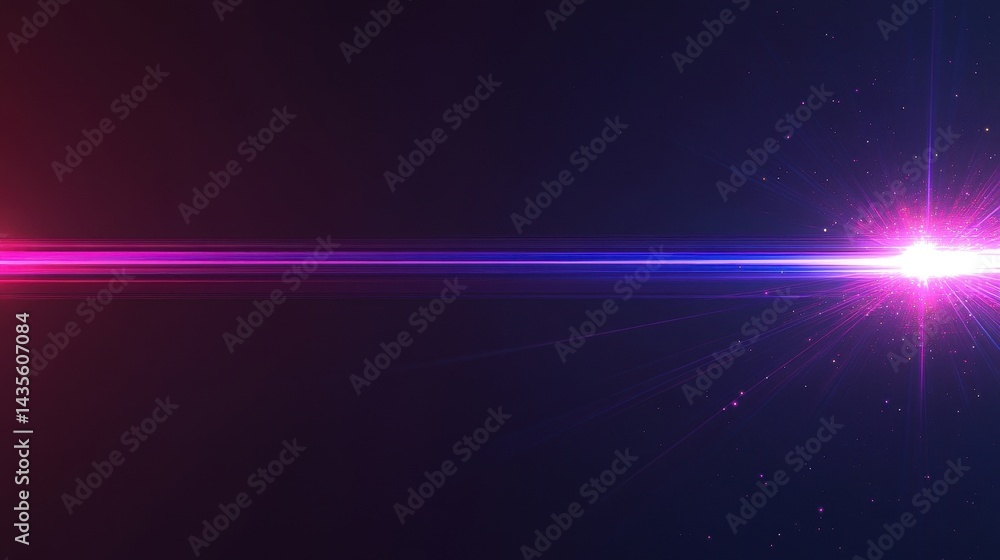 Obraz premium bright neon light rays background