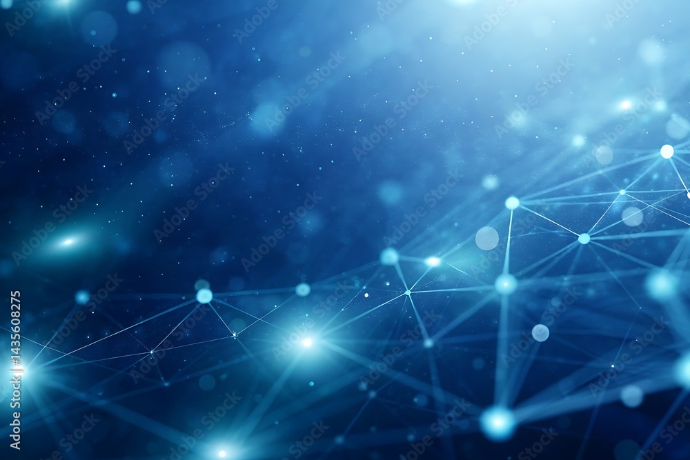 Technology Network Background Technology Network Background