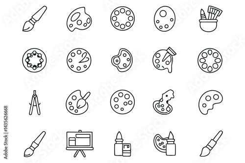 Art Palette icon set