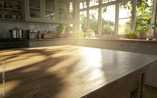 Wallpaper Mural Kitchen counter, sunlight, shadows Torontodigital.ca