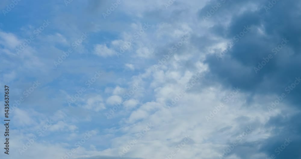 blue sky and white clouds time lapse blue sky and white clouds time lapse
