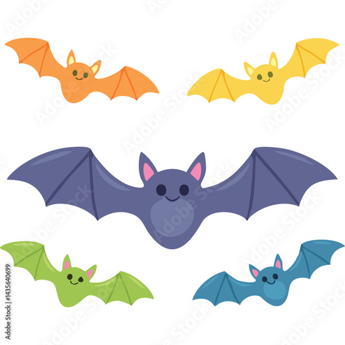 Cute Bat Illustration