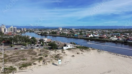 Praia de Torres, Rio Grande do Sul, Brazil. Torres Beach