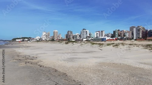 Praia de Torres, Rio Grande do Sul, Brazil. Torres Beach