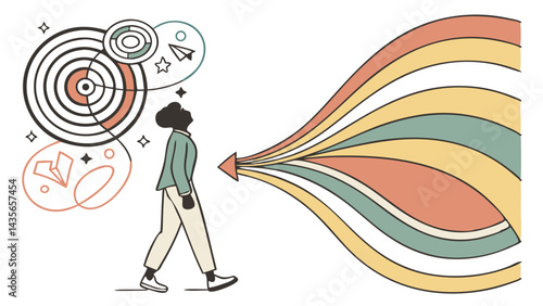 Walking towards creativity