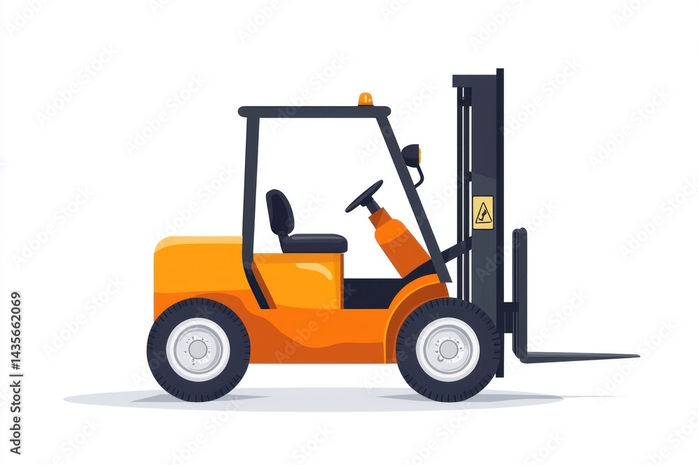 Yellow Forklift Truck isolated on white. Forklift . Construction Vehicle. Industrial Forklift Machine. Heavy Forklift Truck on white. Forklift Truck isolated on white. Logistic and Cargo Concept. Yellow Forklift Truck isolated on white. Forklift . Construction Vehicle. Industrial Forklift Machine. Heavy Forklift Truck on white. Forklift Truck isolated on white. Logistic and Cargo Concept.