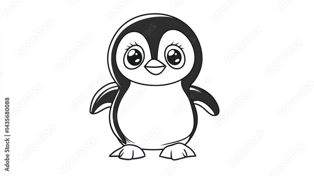 Cute Cartoon Penguin Cute Cartoon Penguin