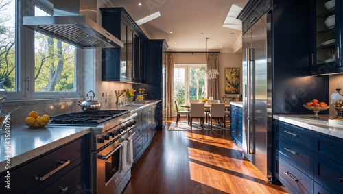 modern kitchen interior