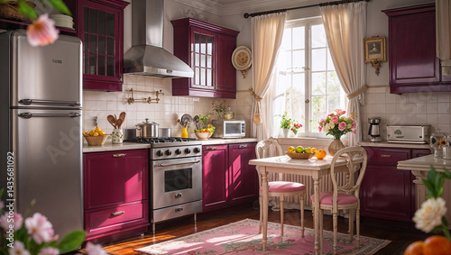 modern kitchen interior