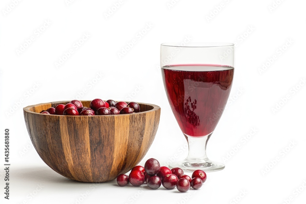 Cranberry juice and berries (3) Cranberry juice and berries (3)