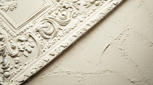 Ornate Plaster Ceiling Detail.